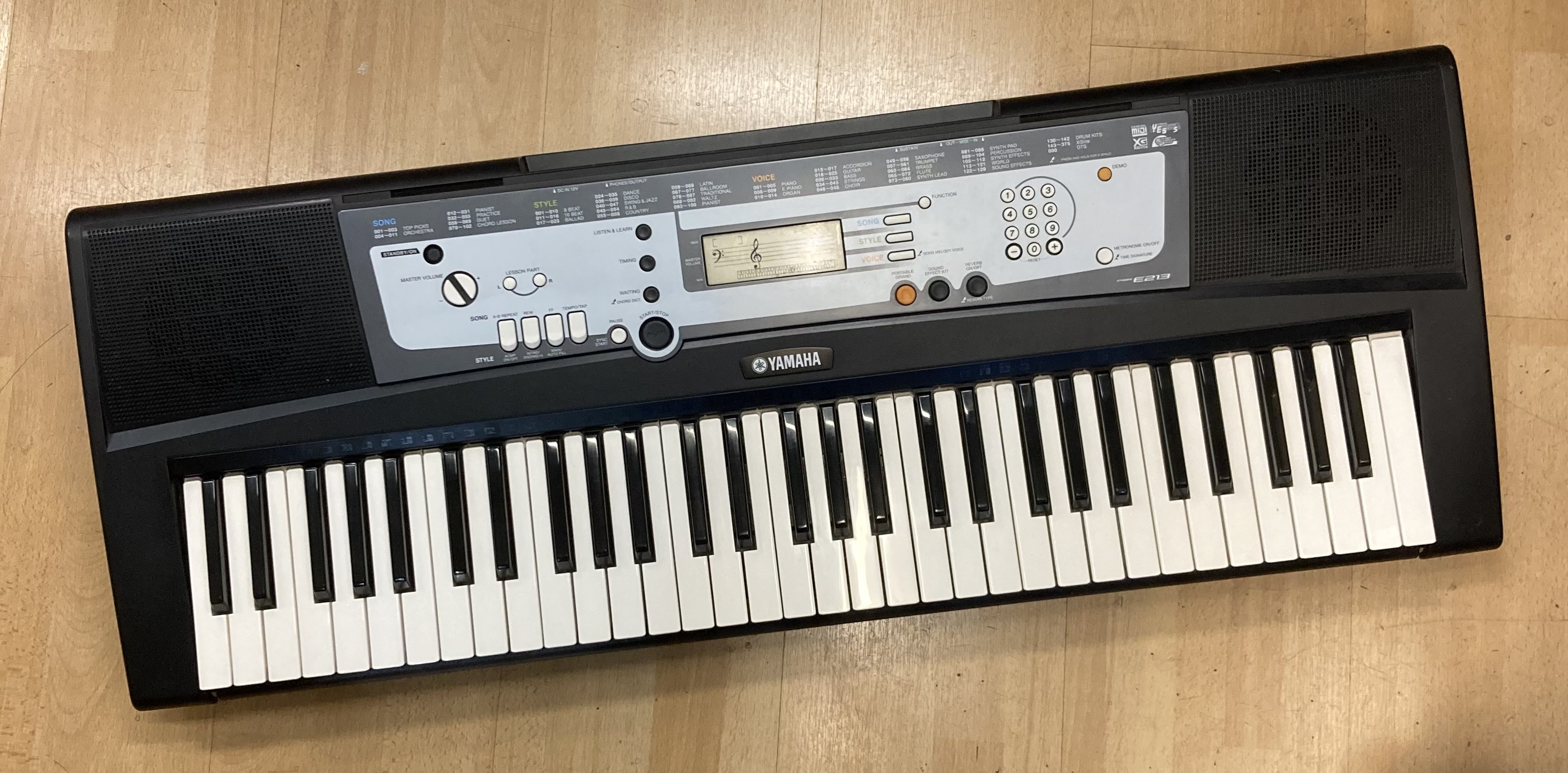 Yamaha PSR E213 for sale at X Electrical