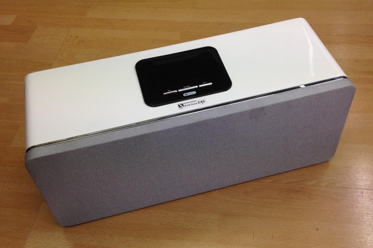 acoustic solutions ipod dock